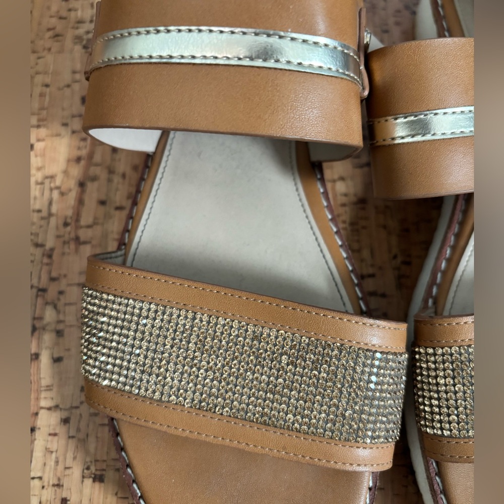 ALDO leather platform sandals
